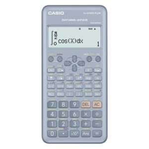 Calculadora Científica Casio Fx-570es Plus-2bu 12 Dígitos - Gris