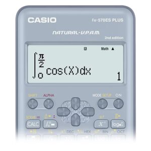Calculadora Científica Casio Fx-570es Plus-2bu 12 Dígitos - Gris - Imagen 2