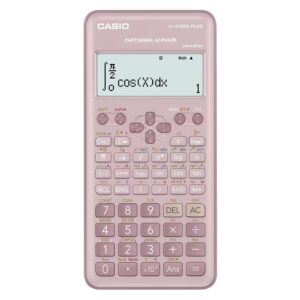 Calculadora Científica Casio Fx-570es Plus-2pk 12 Dígitos - Rosa