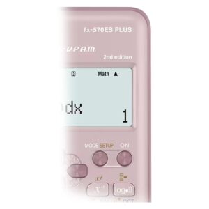 Calculadora Científica Casio Fx-570es Plus-2pk 12 Dígitos - Rosa - Imagen 4