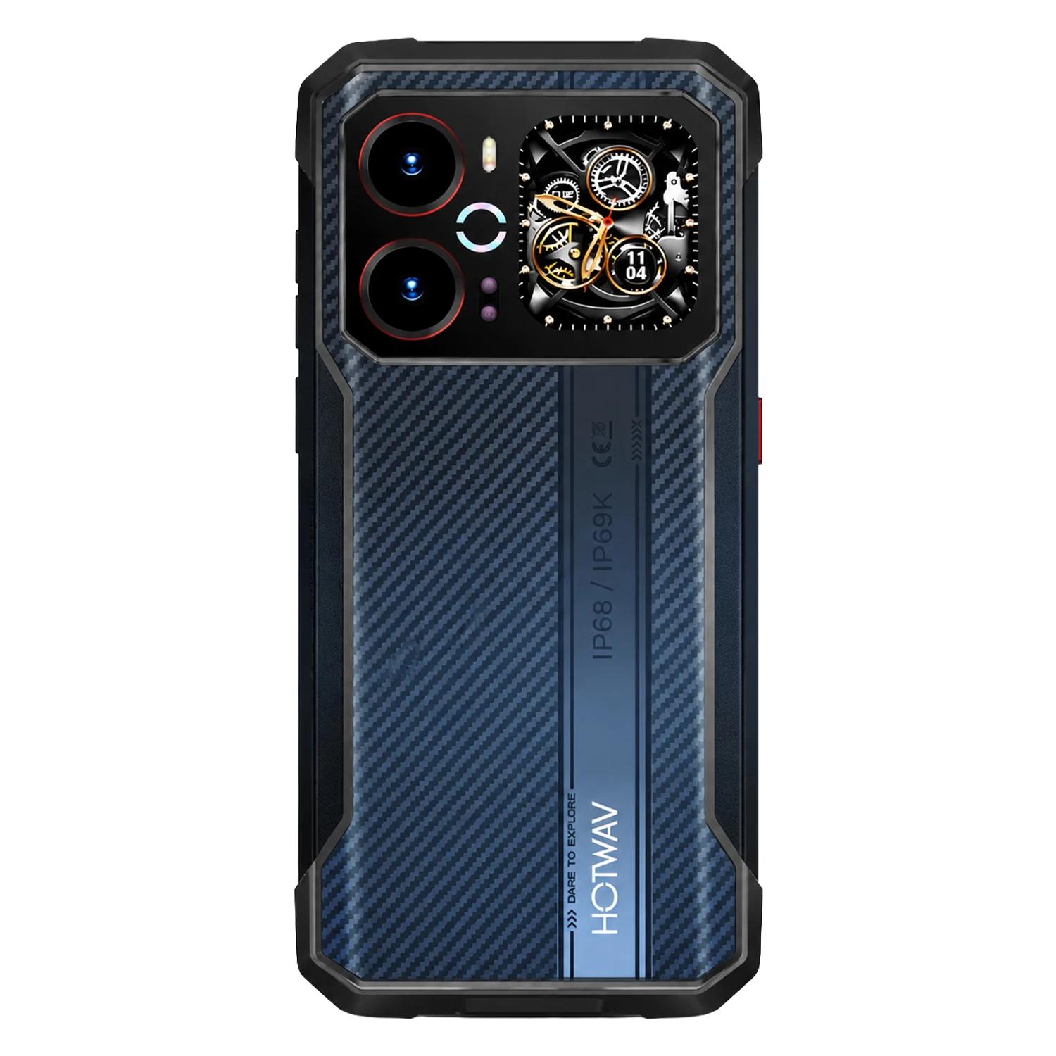 Smartphone Hotwav Cyber 18 256gb 8gb Ram Dual Sim Pantalla 6.75" - Negro - Imagen 3