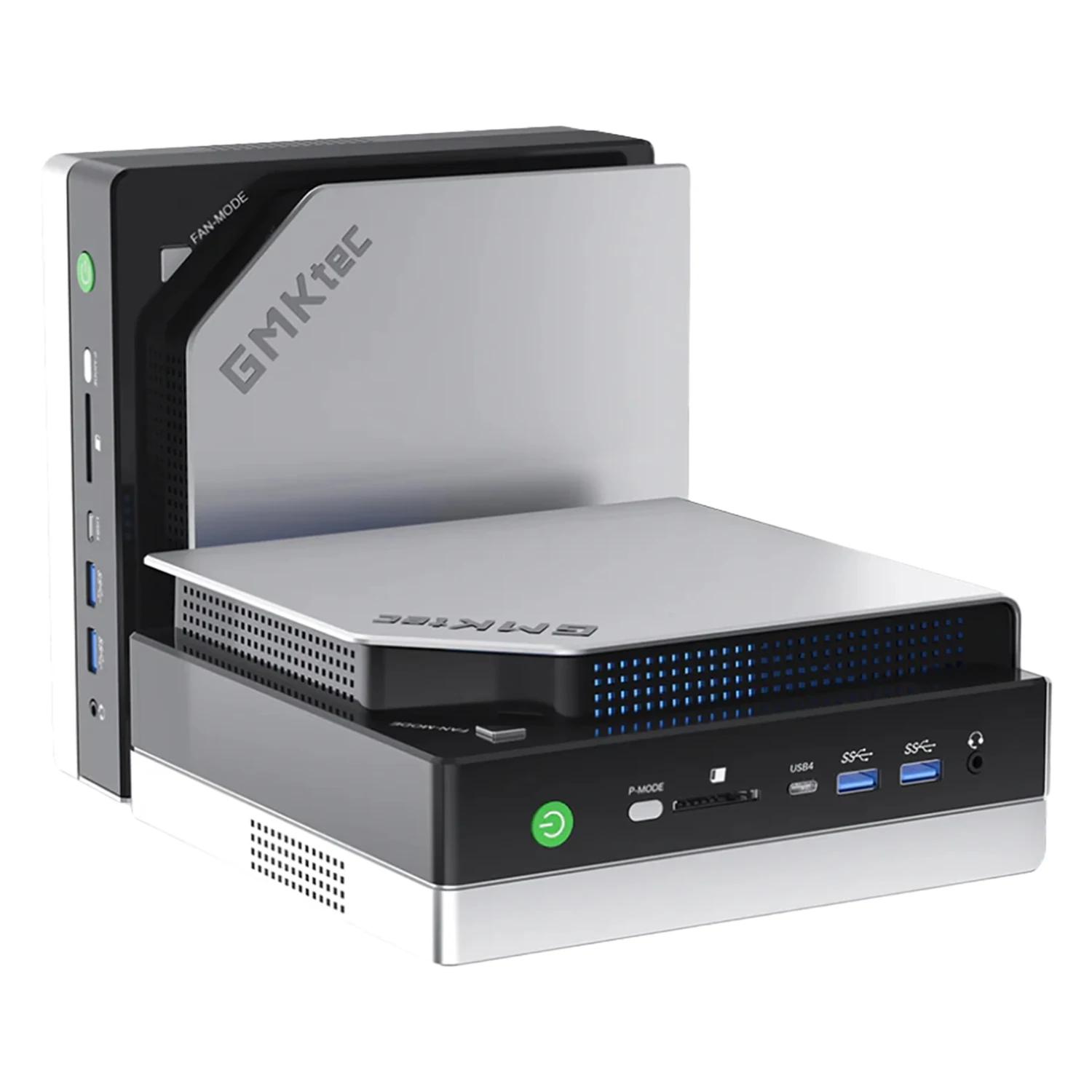 Mini PC GMKtec EVO-X2 AI AMD Ryzen Al Max+ 395 2TB SSD 128GB RAM - Cinza