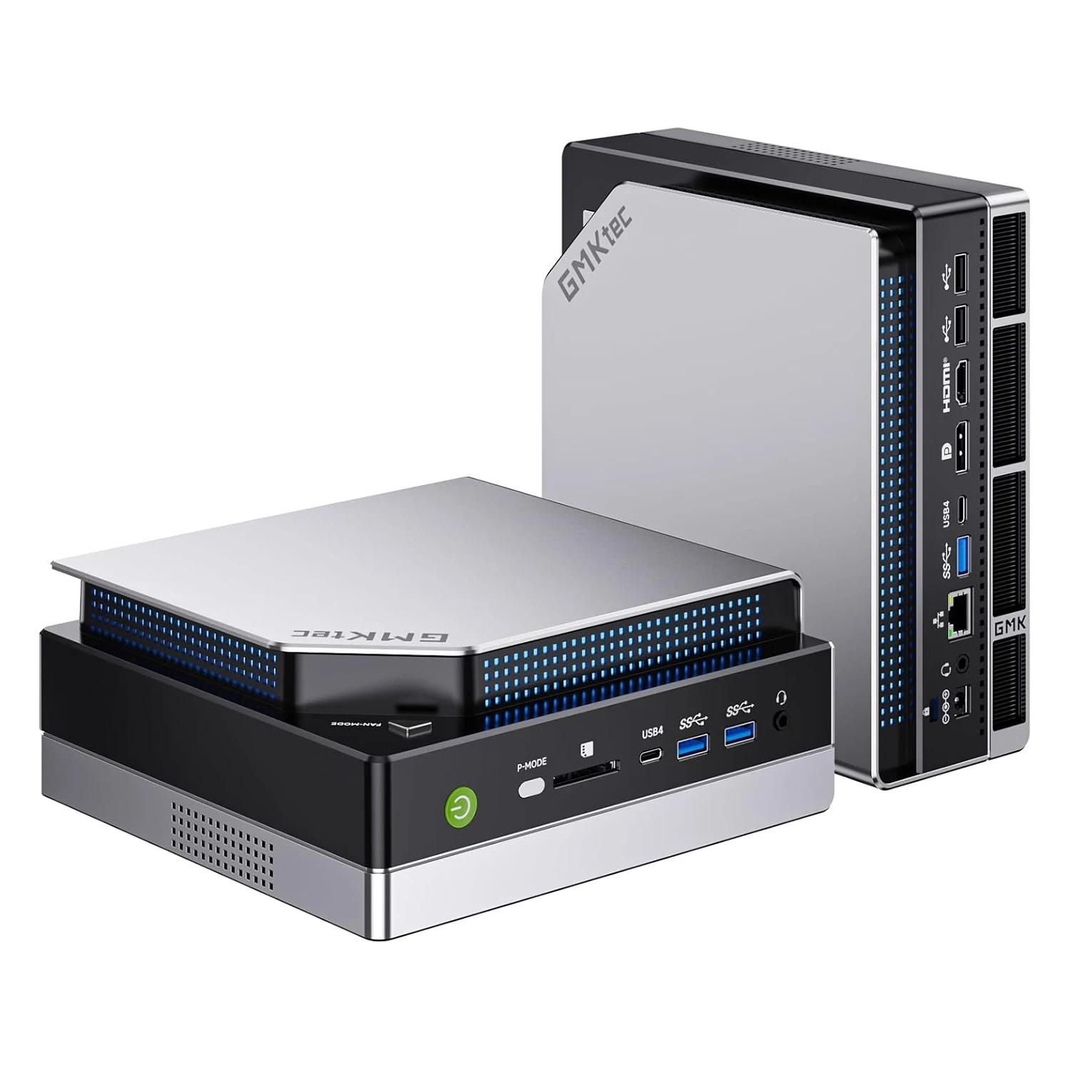 Mini PC GMKtec EVO-X2 AI AMD Ryzen Al Max+ 395 2TB SSD 128GB RAM - Cinza - Imagen 4
