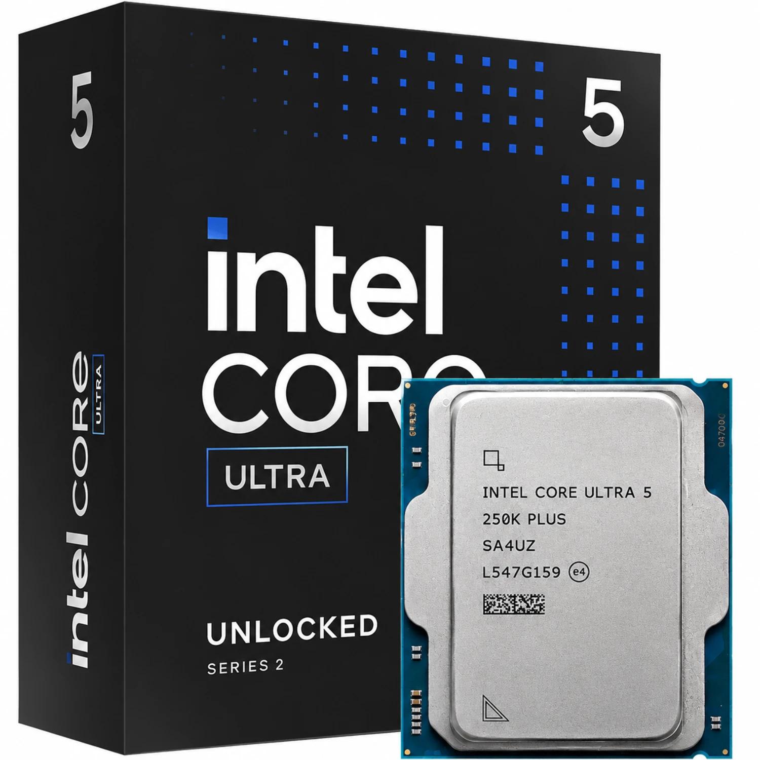 Procesador Intel Core Ultra 5-250k Plus Socket Lga 1851 18 Core 18 Threads 4.2ghz Y 5.3ghz Turbo Cache 30mb