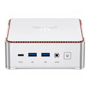 Mini Pc Kamrui Hyper H2 Intel Core I5-14450hxh 1tb Ssd 32gb Ram - Plata - Imagen 3