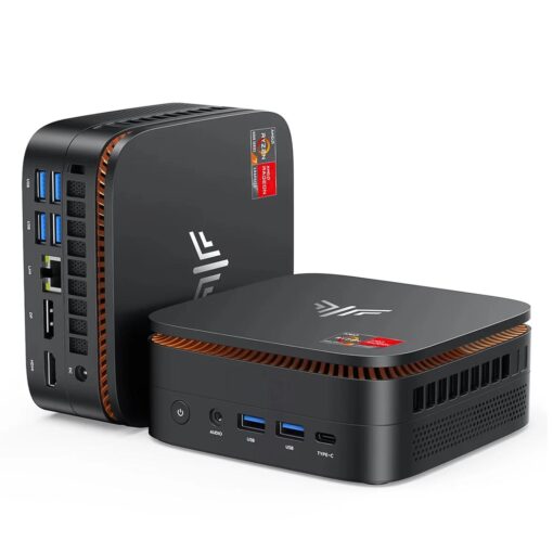 Mini Pc Kamrui Hyper H1 Amd Ryzen 7-7735hs 1tb Ssd 24gb Ram - Negro