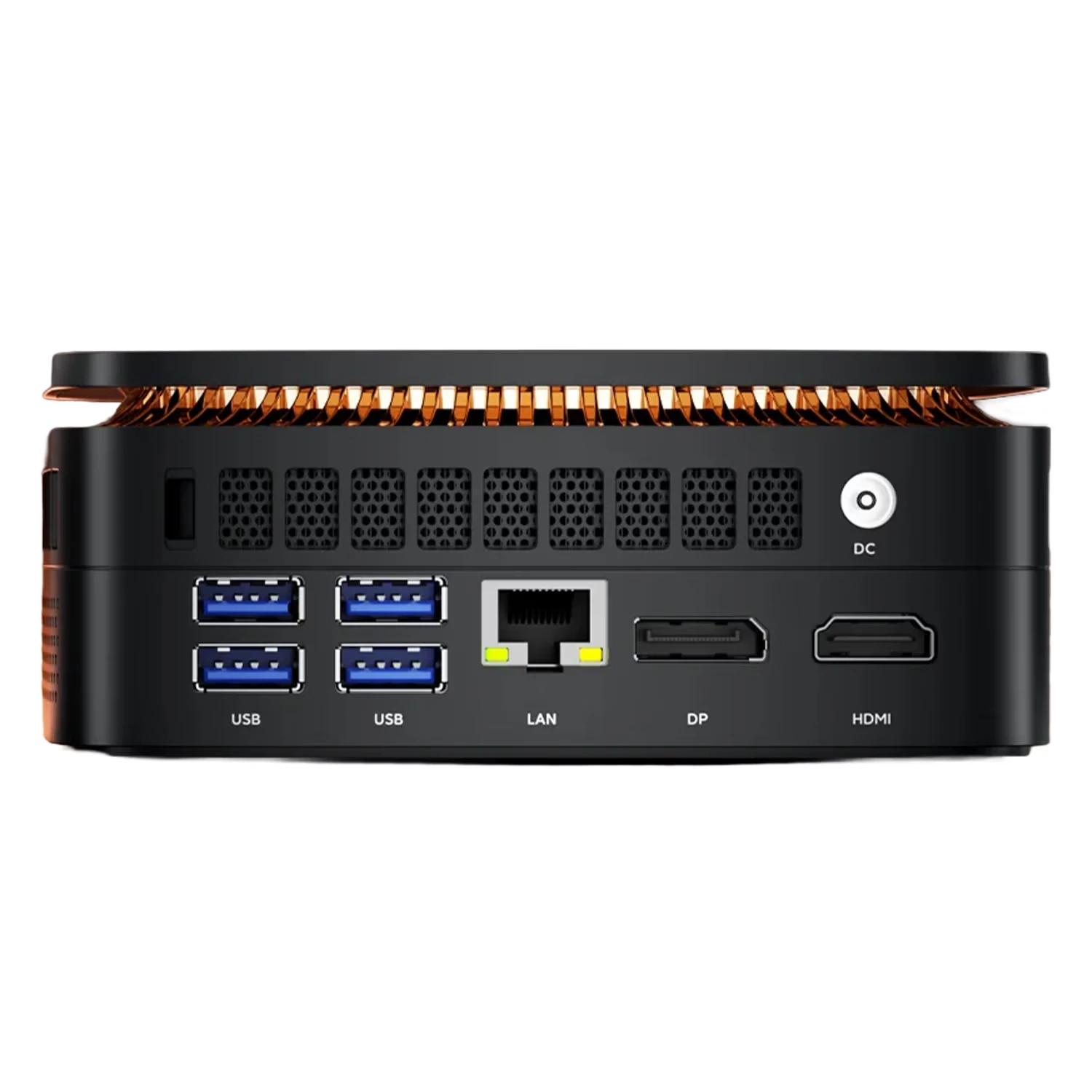Mini Pc Kamrui Hyper H1 Amd Ryzen 7-7735hs 1tb Ssd 24gb Ram - Negro - Imagen 4