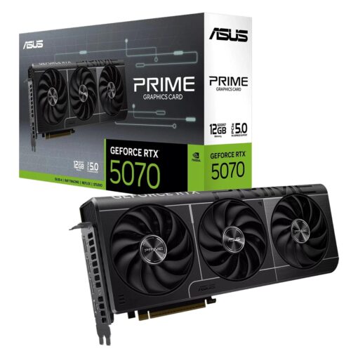 Placa De Video Asus Prime Oc Edition Nvidia Geforce Rtx-5070 12gb Gddr7 - Prime-rtx5070-o12