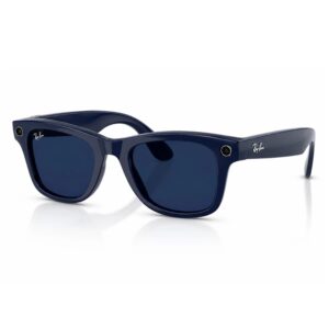 Lentes Smart Ray-ban Wayfarer Rw4012 Cosmic Blue Cle/sap/trs G2 921445 - Imagen 3