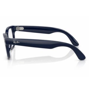 Lentes Smart Ray-ban Wayfarer Rw4012 Cosmic Blue Cle/sap/trs G2 921445 - Imagen 4