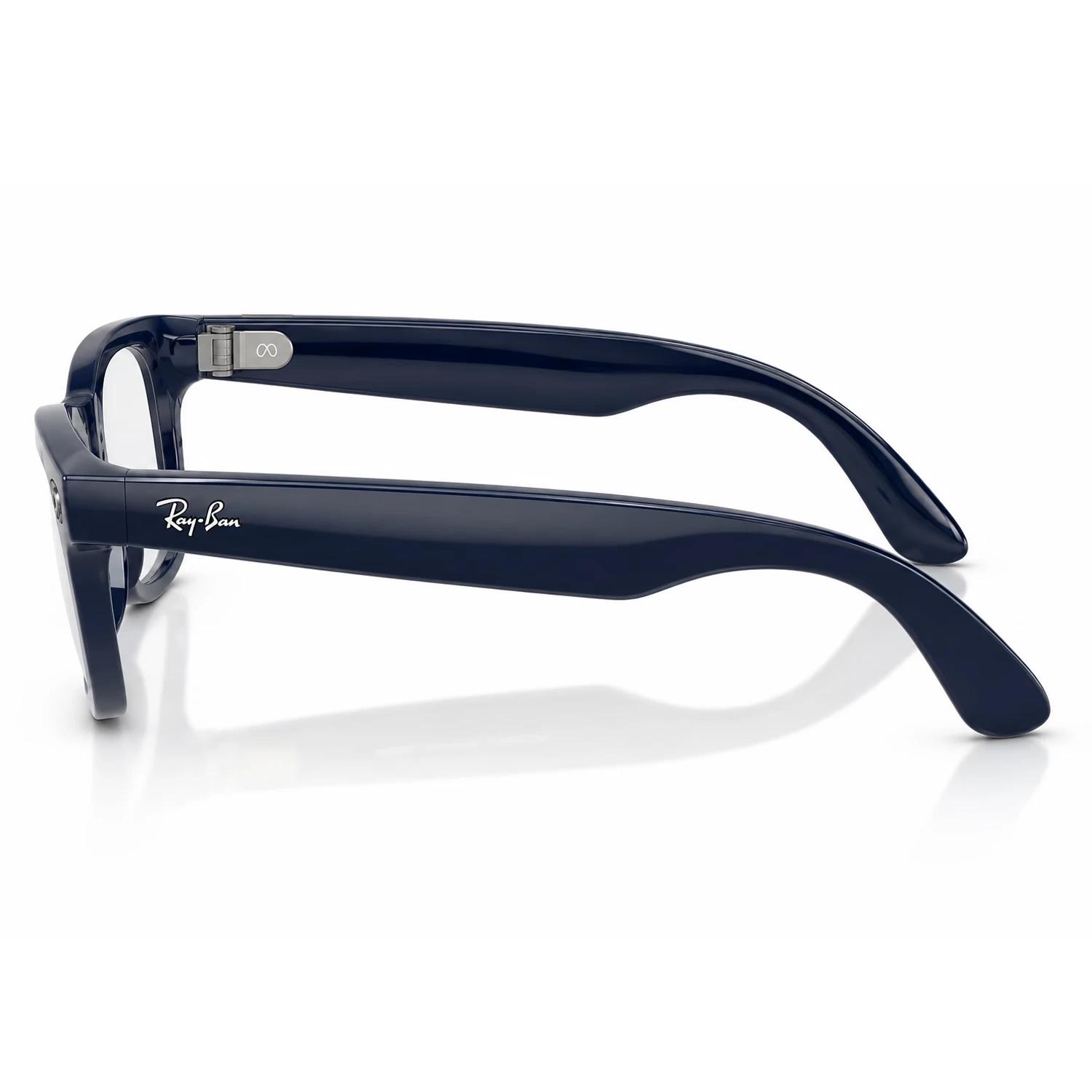 Lentes Smart Ray-ban Wayfarer Rw4012 Cosmic Blue Cle/sap/trs G2 921445 - Imagen 4