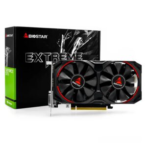 Placa De Video Biostar Extrene Gaming Nvidia Geforce Gtx-1050ti 4gb Gddr5 - Vn1055tf41