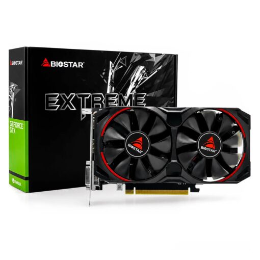 Placa De Video Biostar Extrene Gaming Nvidia Geforce Gtx-1050ti 4gb Gddr5 - Vn1055tf41