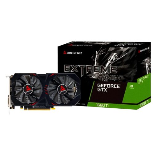 Placa De Video Biostar Extrene Gaming Nvidia Geforce Gtx-1661ti 6gb Gddr5 - Vn1666tf69
