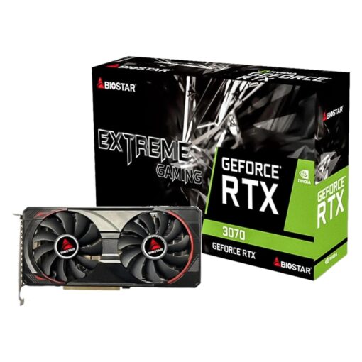 Placa De Video Biostar Extrene Gaming Nvidia Geforce Gtx-3070 8gb Gddr6 - Vn3716rm82