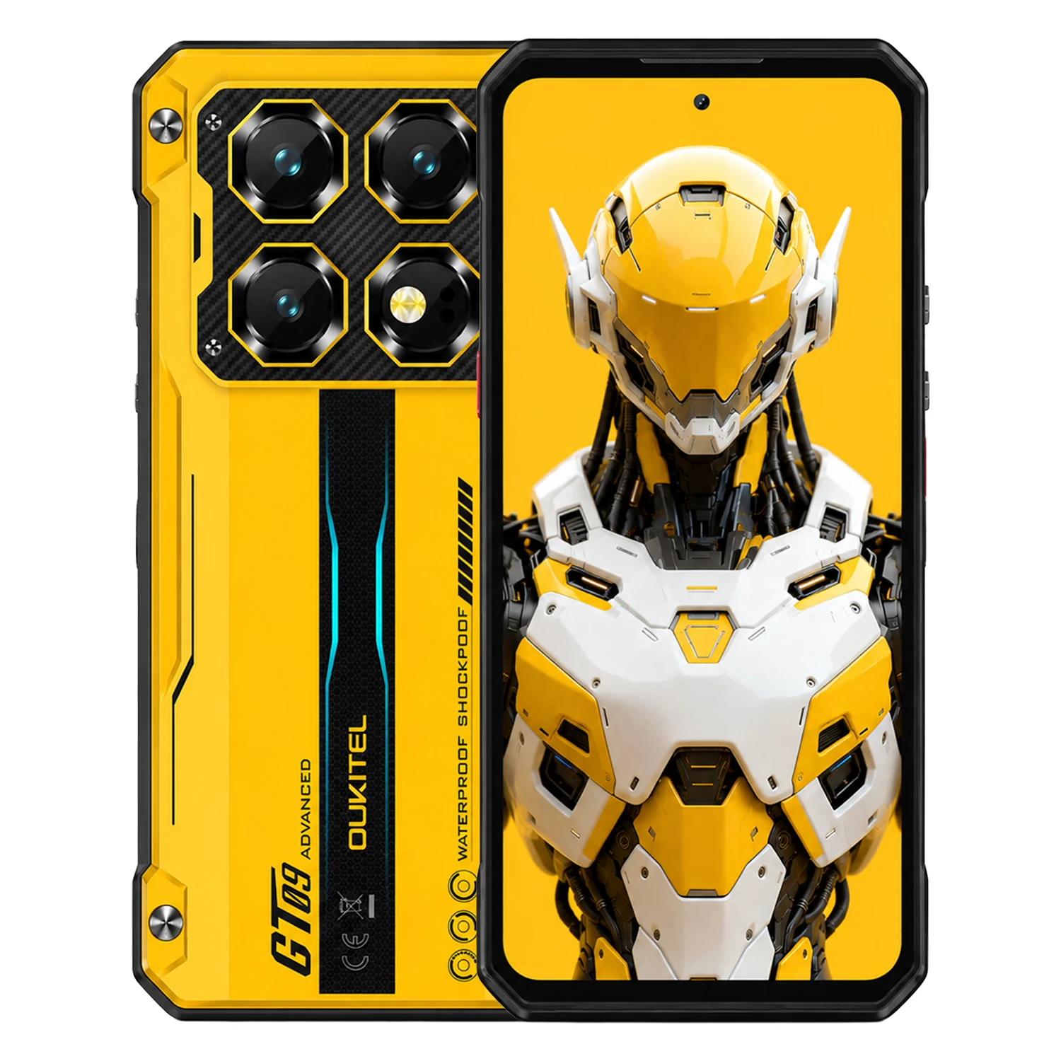 Smartphone Oukitel Wp60 5g 512gb 12gb Ram Dual Sim Pantalla 7.2" - Amarillo