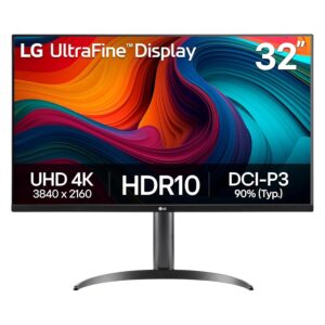 Monitor Lg Ultrafine 32ur550k-b Ultra Hd 60hz Hdmi Dp - Negro