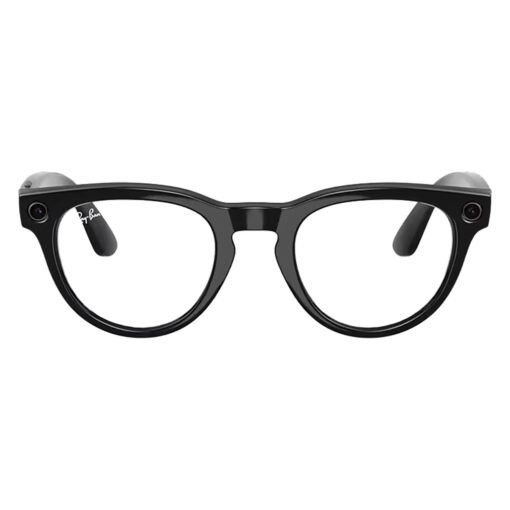 Anteojos De Sol Ray-ban Headliner Gen 2 Rw4013 Wifi Meta Ia 32gb - Negro Brillante Transitions Verde Grafite