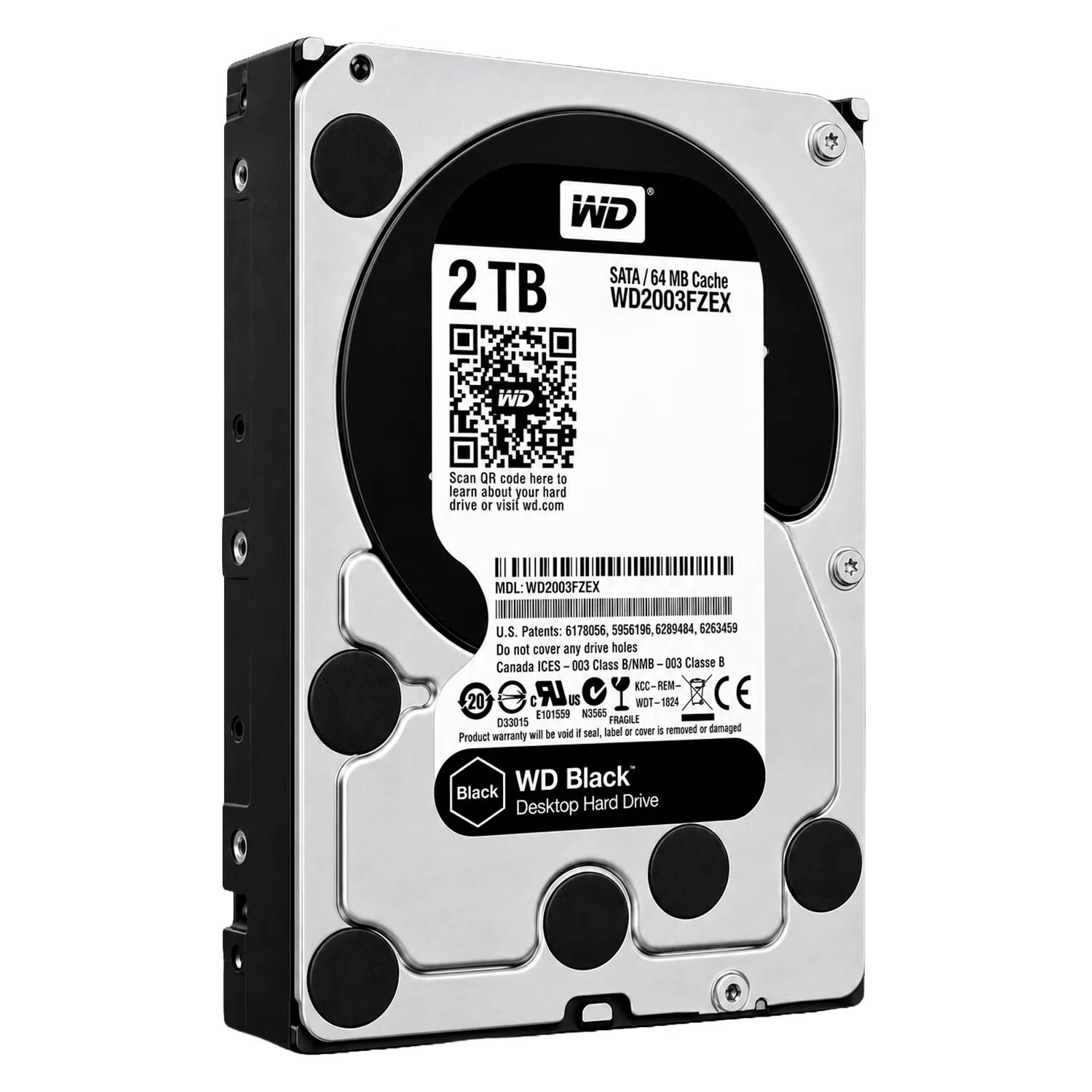 HD Western Digital WD Black 2TB 3.5" SATA 3 7200PRM - WD2003FZEX - Imagen 2