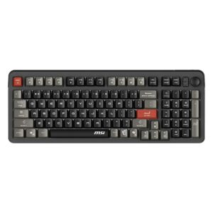 Teclado Msi Forge Gk110 S11-04us2e1-hh9 Usb Inglés - Negro