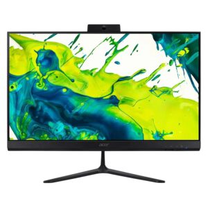 Desktop All In One Acer Aspire C24-2g-ur14 23.8" Amd Ryzen 5-7430u 512gb Ssd 8gb Ram - Negro - Imagen 3