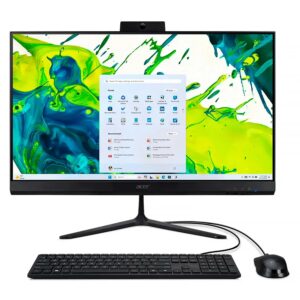 Desktop All In One Acer Aspire C24-2g-ur15 23.8" Amd Ryzen 5-7430u 512gb Ssd 16gb Ram - Negro