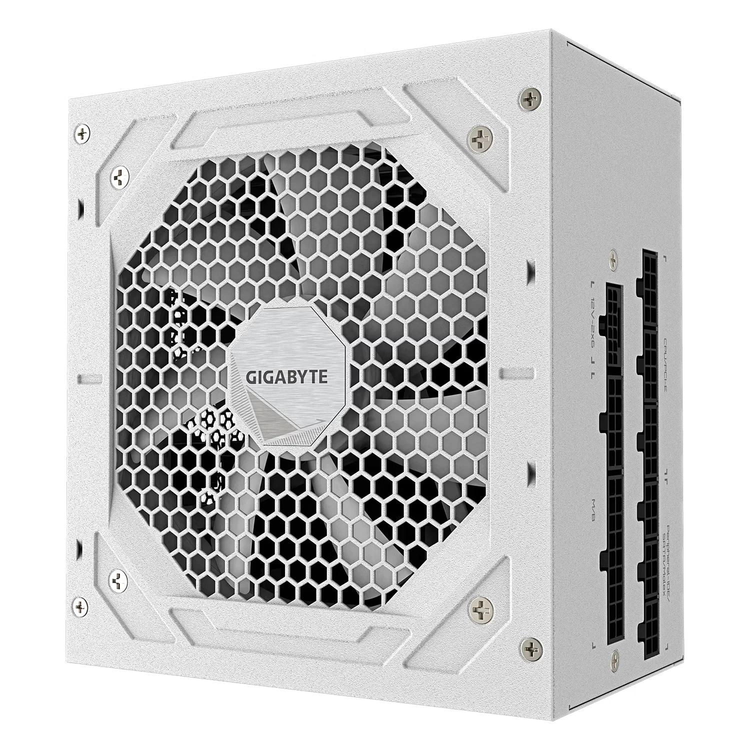 Fuente De Poder Atx 1000w 80plus Gold Gigabyte Full Modular Gp-ud1000gm Pg5 Ice - Imagen 2