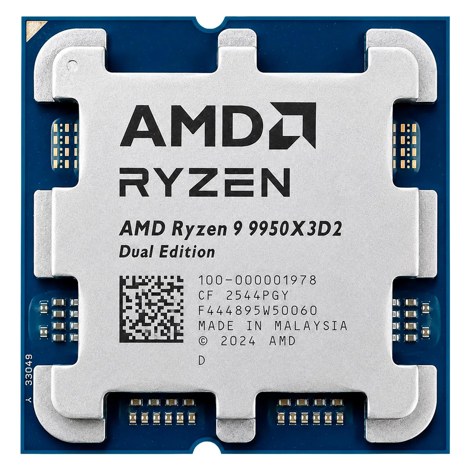 Procesador Amd Ryzen 9-9950x3d2 Socket Am5 16 Core 32 Threads 4.3ghz Y 5.6ghz Turbo Cache 208mb - Imagen 2