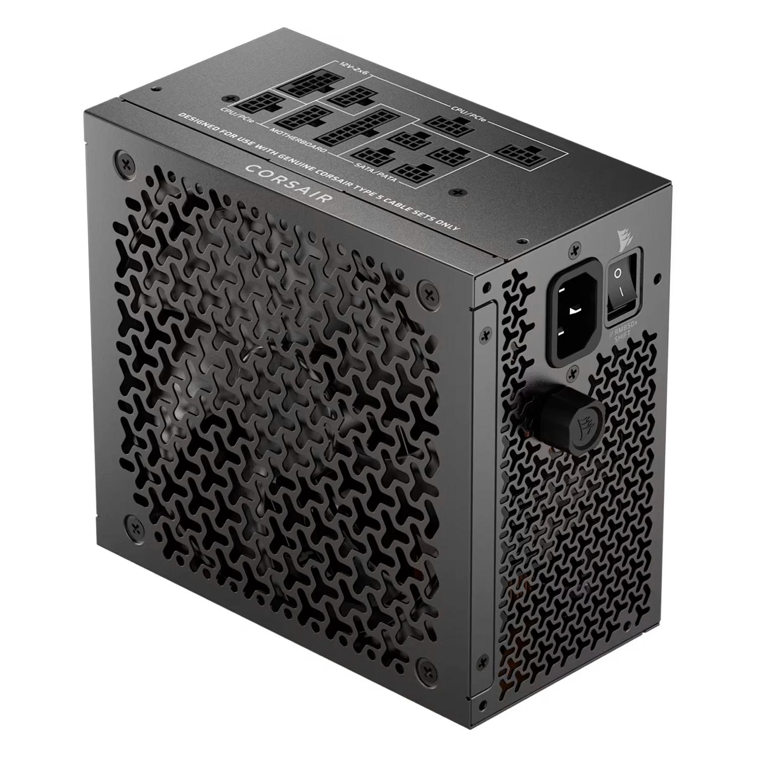 Fuente De Poder Corsair Rm850x Shift Cp-9020299-na Atx 850w 80plus Gold - Negro - Imagen 3