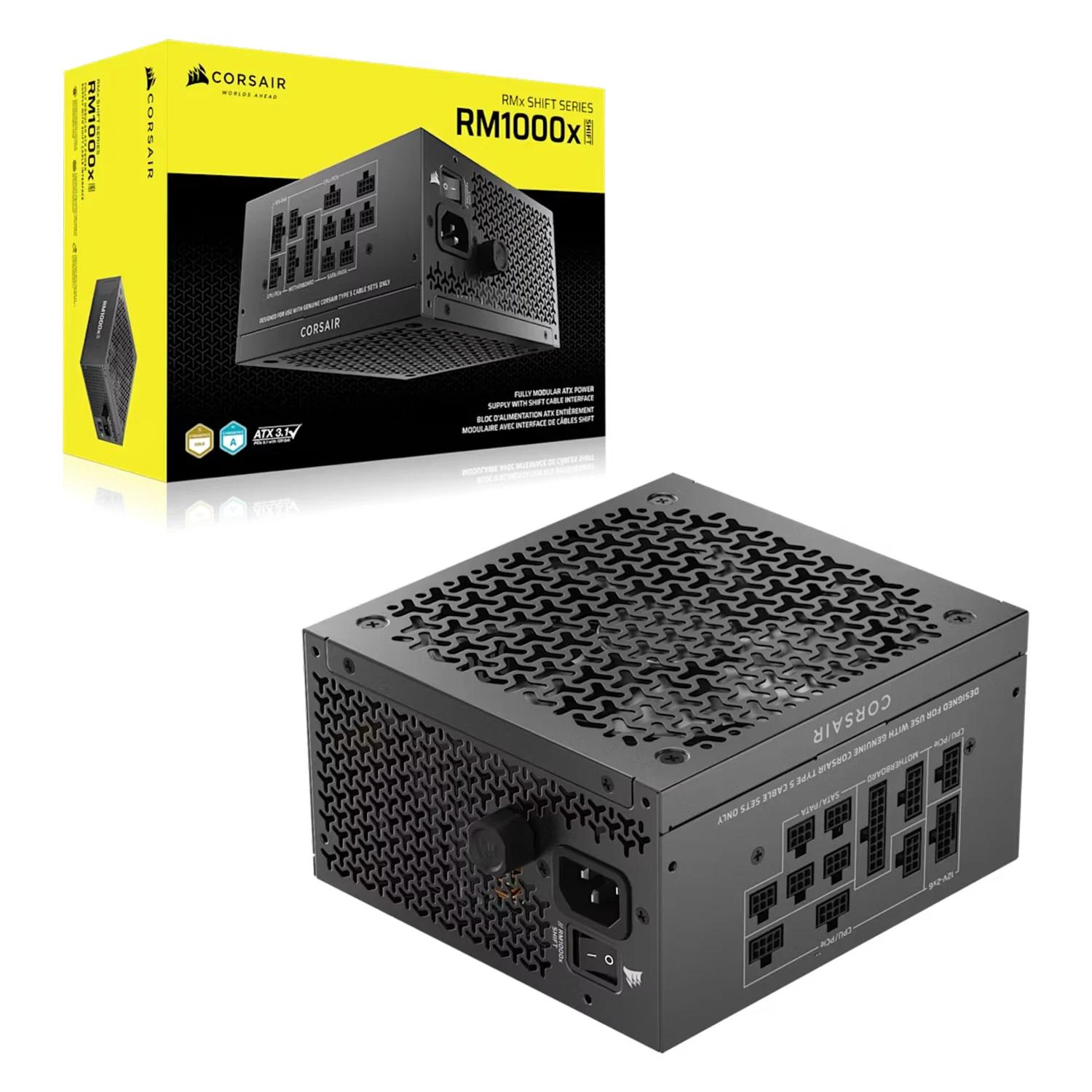 Fuente De Poder Corsair Rm1000x Shift Cp-9020300-n Atx 1000w 80plus Gold - Negro