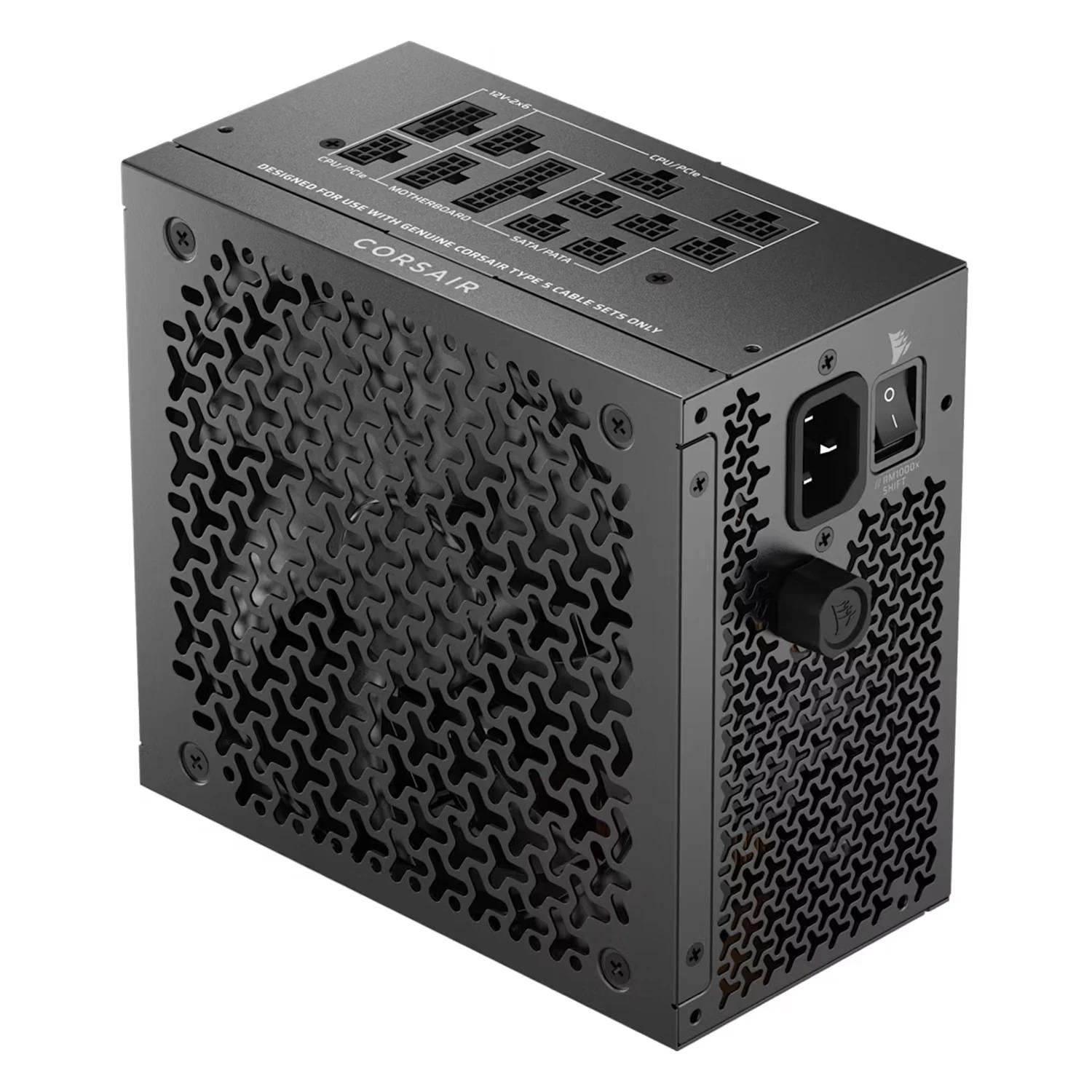 Fuente De Poder Corsair Rm1000x Shift Cp-9020300-n Atx 1000w 80plus Gold - Negro - Imagen 3