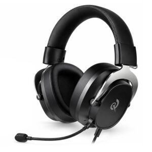 Headset Gamer Qcy Heroad Vt200 Pro Bh25h8gma Usb - Negro Y Gris