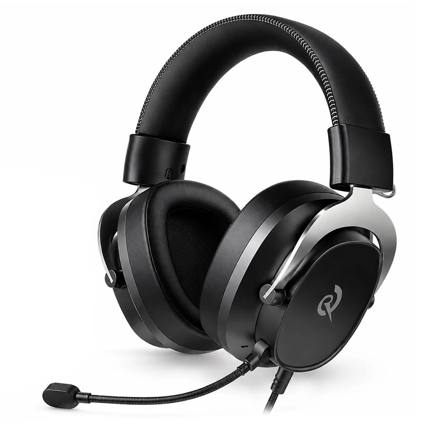 Headset Gamer Qcy Heroad Vt200 Pro Bh25h8gma Usb - Negro Y Gris