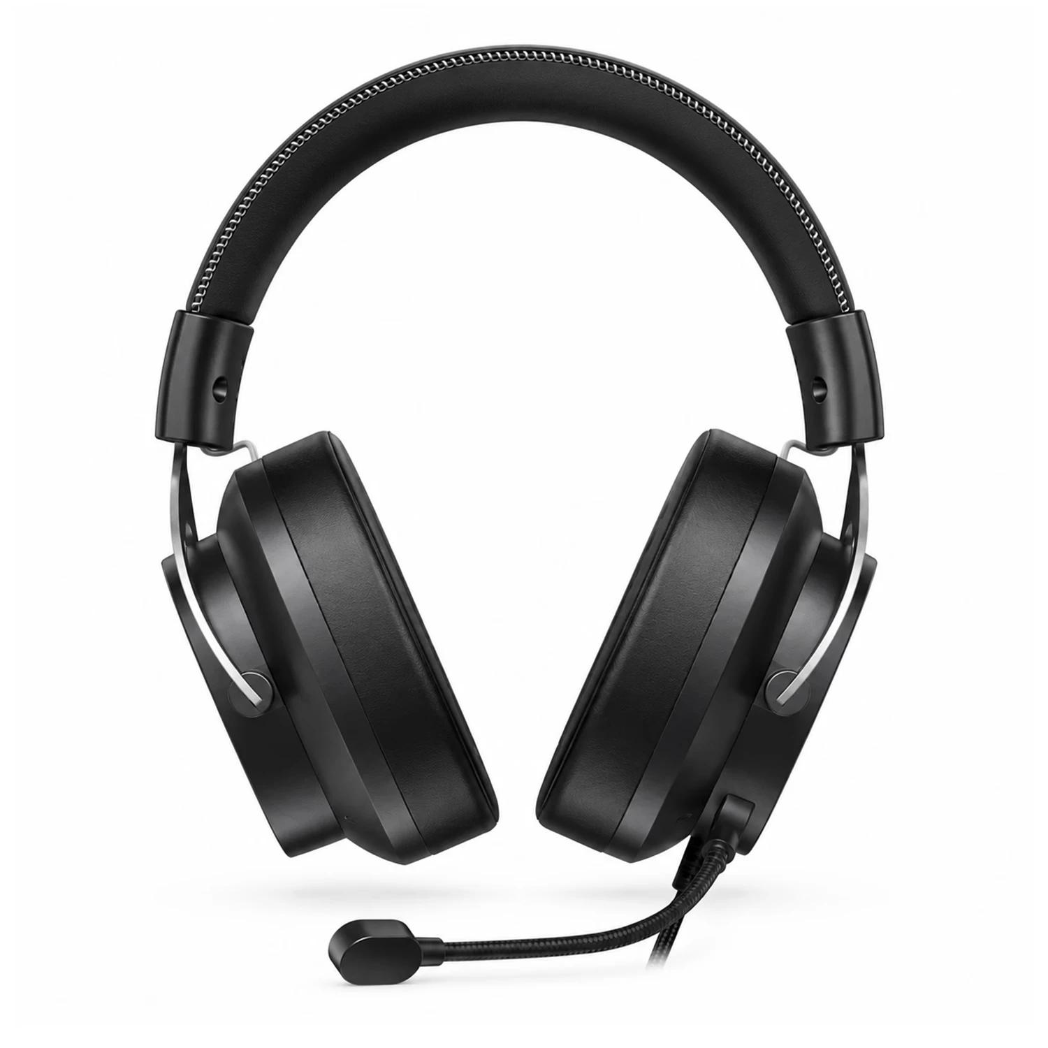 Headset Gamer Qcy Heroad Vt200 Pro Bh25h8gma Usb - Negro Y Gris - Imagen 2