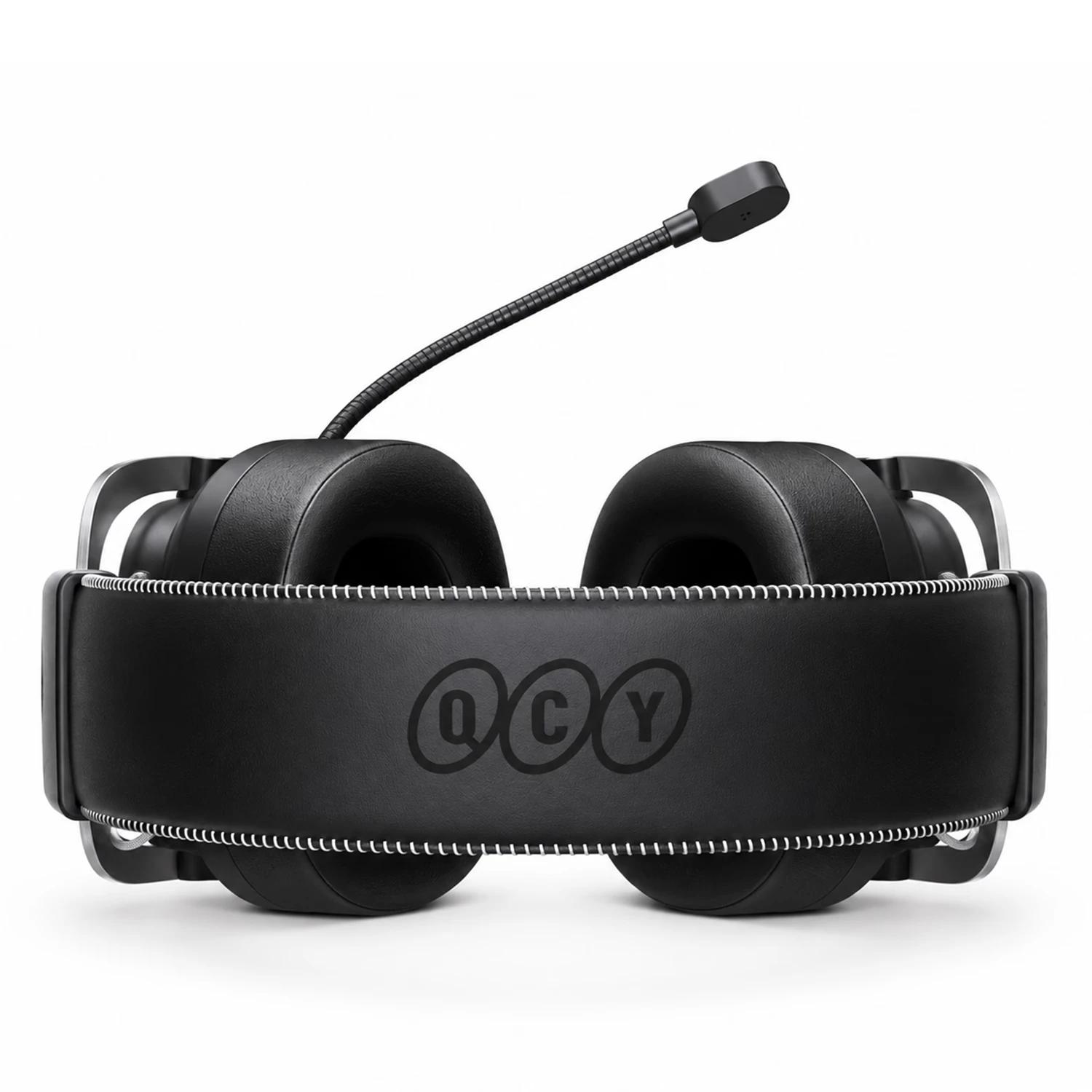 Headset Gamer Qcy Heroad Vt200 Pro Bh25h8gma Usb - Negro Y Gris - Imagen 3