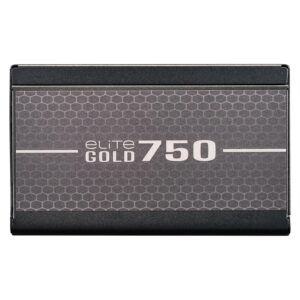 Fuente De Poder Cooler Master Elite Mpx-7505-afag-bus Atx 750w 80plus Gold - Negro - Imagen 3