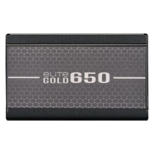 Fuente De Poder Cooler Master Elite Mpx-6505-afag-bus Atx 650w 80plus Gold - Negro - Imagen 3