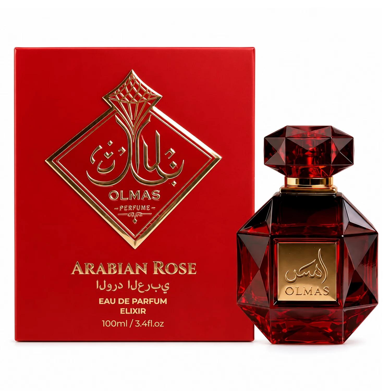 Perfume Olmas Arabian Rose Elixir Eau De Parfum Feninino 100ml
