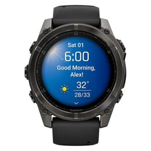 Smartwatch Garmin Fénix 8 010-02905-20 51mm - Negro (1 Mes De Uso) - Imagen 3