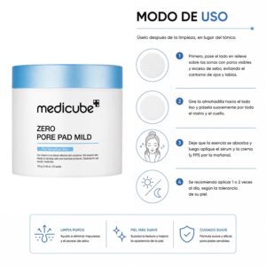 Pads Faciales Medicube Zero Pore Pad Mild - 70 Unidades - Imagen 4