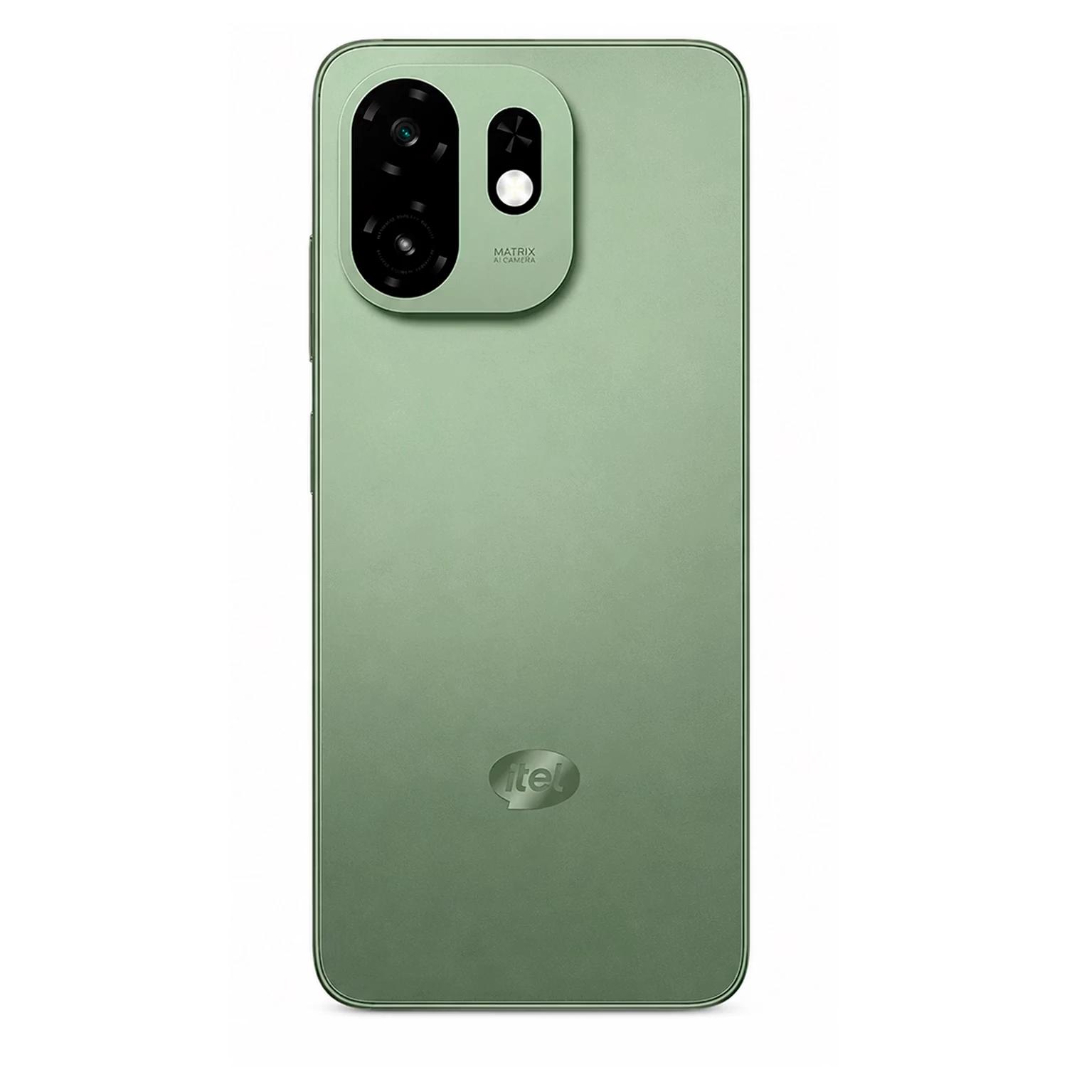 Smartphone Itel A100c A6611l 64gb 3gb Ram Dual Sim Pantalla 6.6" - Verde - Imagen 3