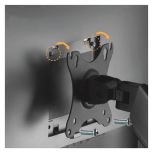 Soporte Ftx Ftx46-c024e Articulado 17" A 32" Para 2 Monitor - Negro - Imagen 2