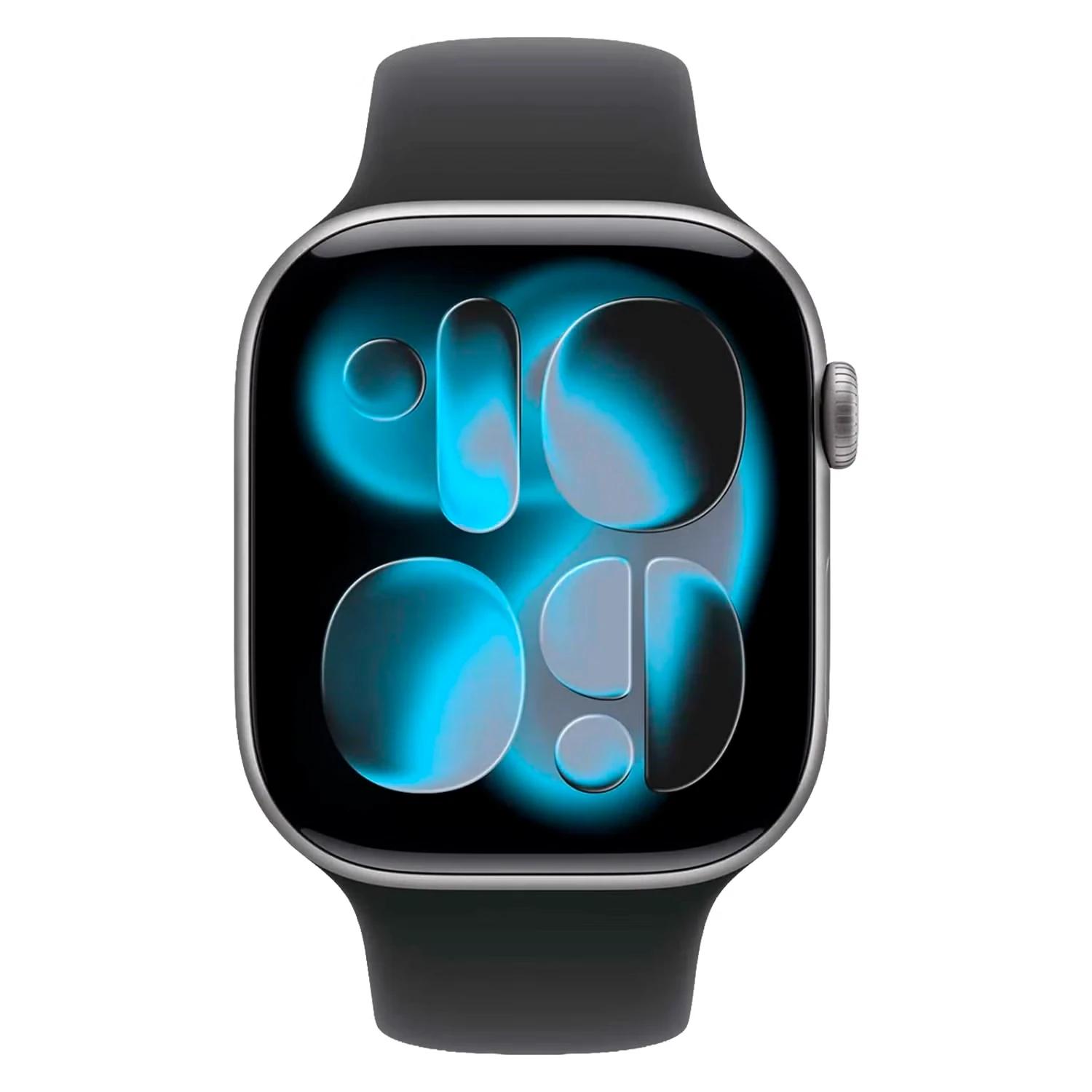 Apple Watch Series 11 MFC94LW/A Caja Aluminio 46mm Gris Espacial - Deportivo Negro S/M