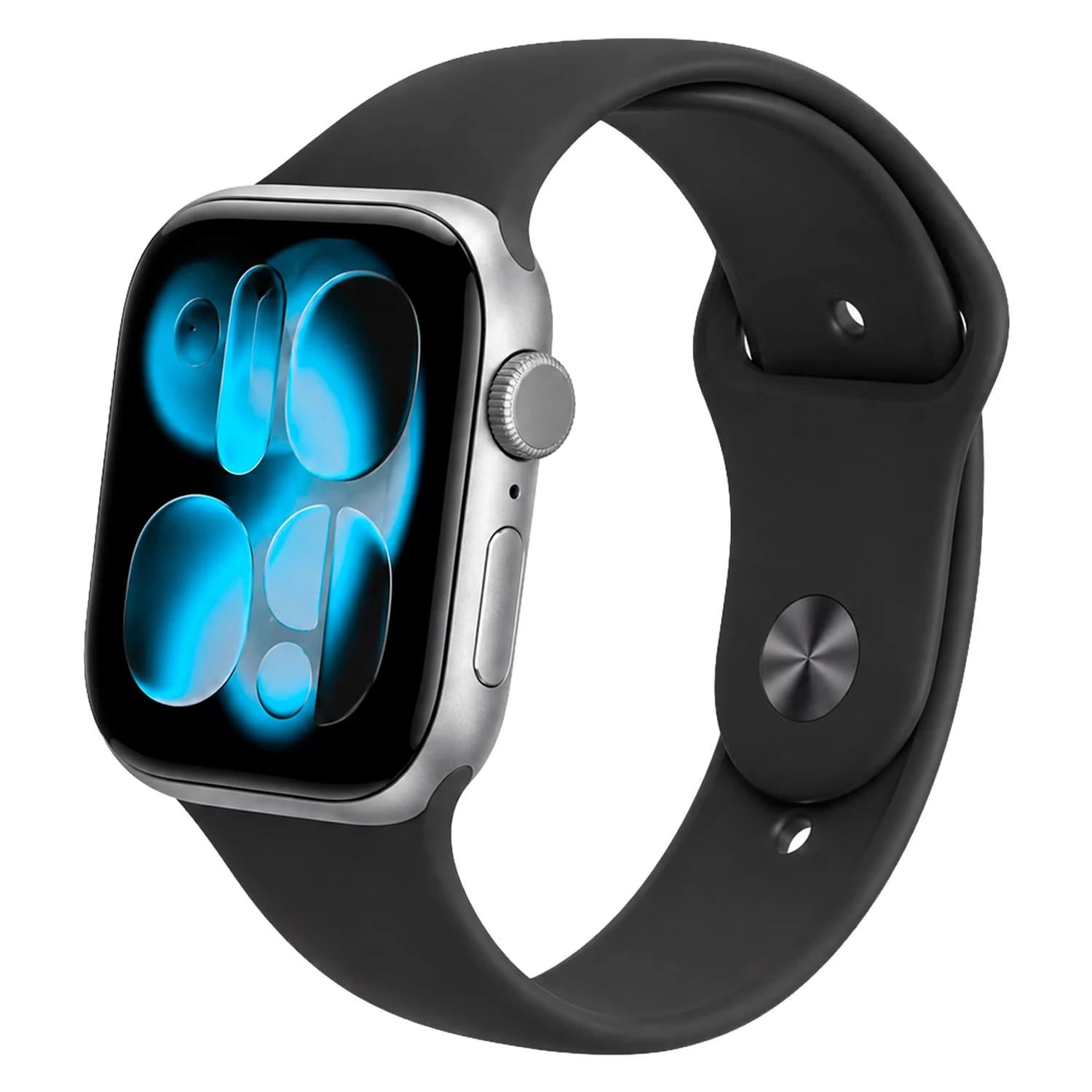 Apple Watch Series 11 MFC94LW/A Caja Aluminio 46mm Gris Espacial - Deportivo Negro S/M - Imagen 3