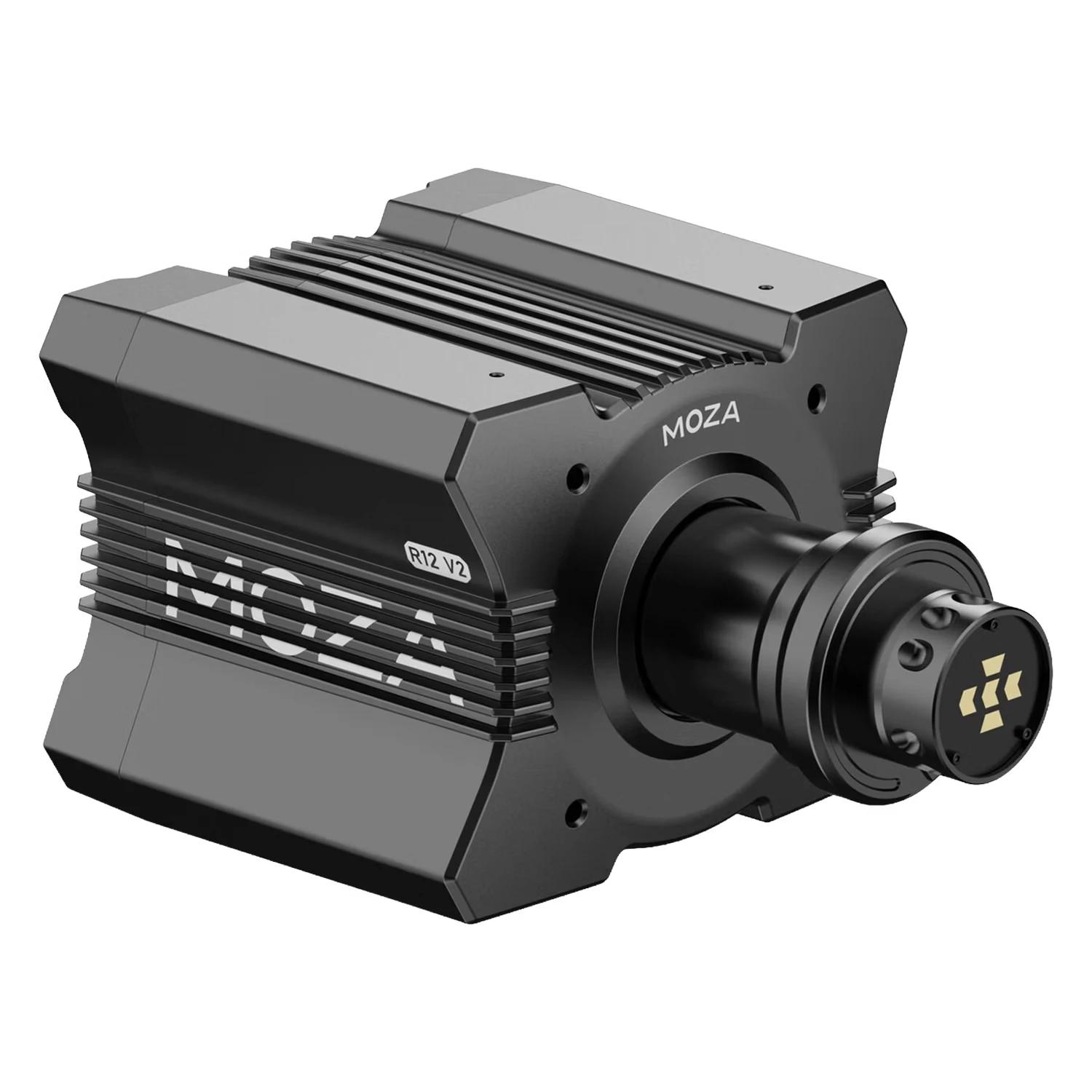 MOZA BASE R12 V2 DIRECT DRIVE WHEEL PC BLACK RS081 - Imagen 3