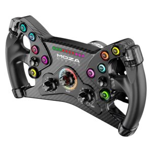 Volante Moza Racing Ks Steering Wheel Rs047 - Negro - Imagen 2