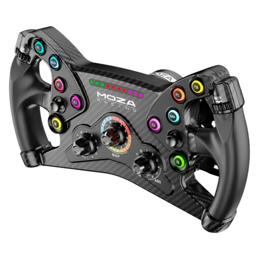 Alternative view of Volante Moza Racing Ks Steering Wheel Rs047 - Negro