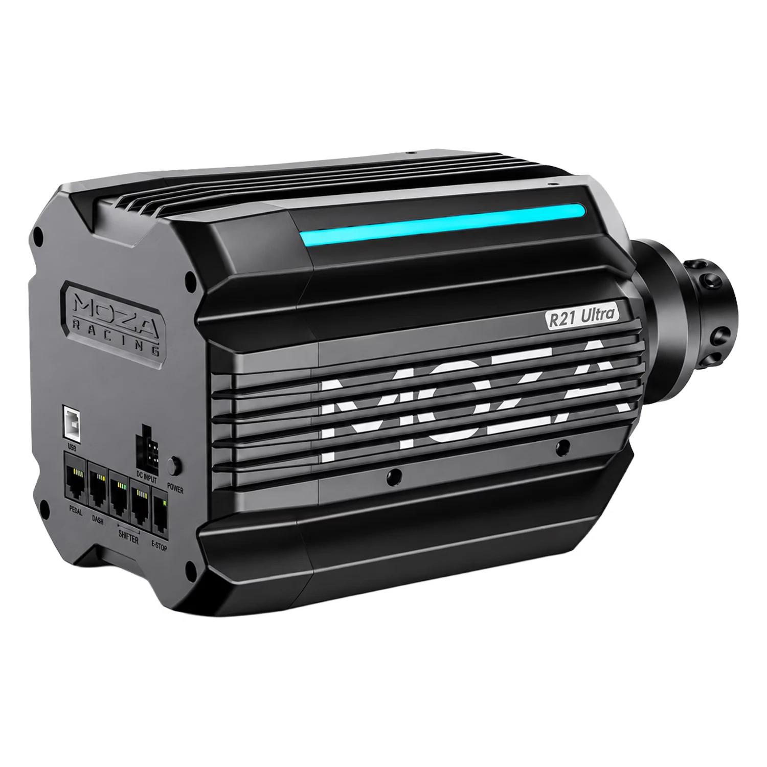 Base de Volante MOZA R21 Ultra Direct Drive RS090 para PC - Preto - Imagen 4