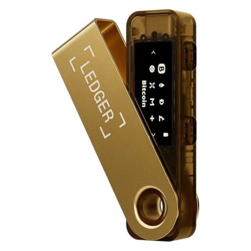 Cartera Para Criptomonedas Ledger Nano S Plus Usb-c - Dorado