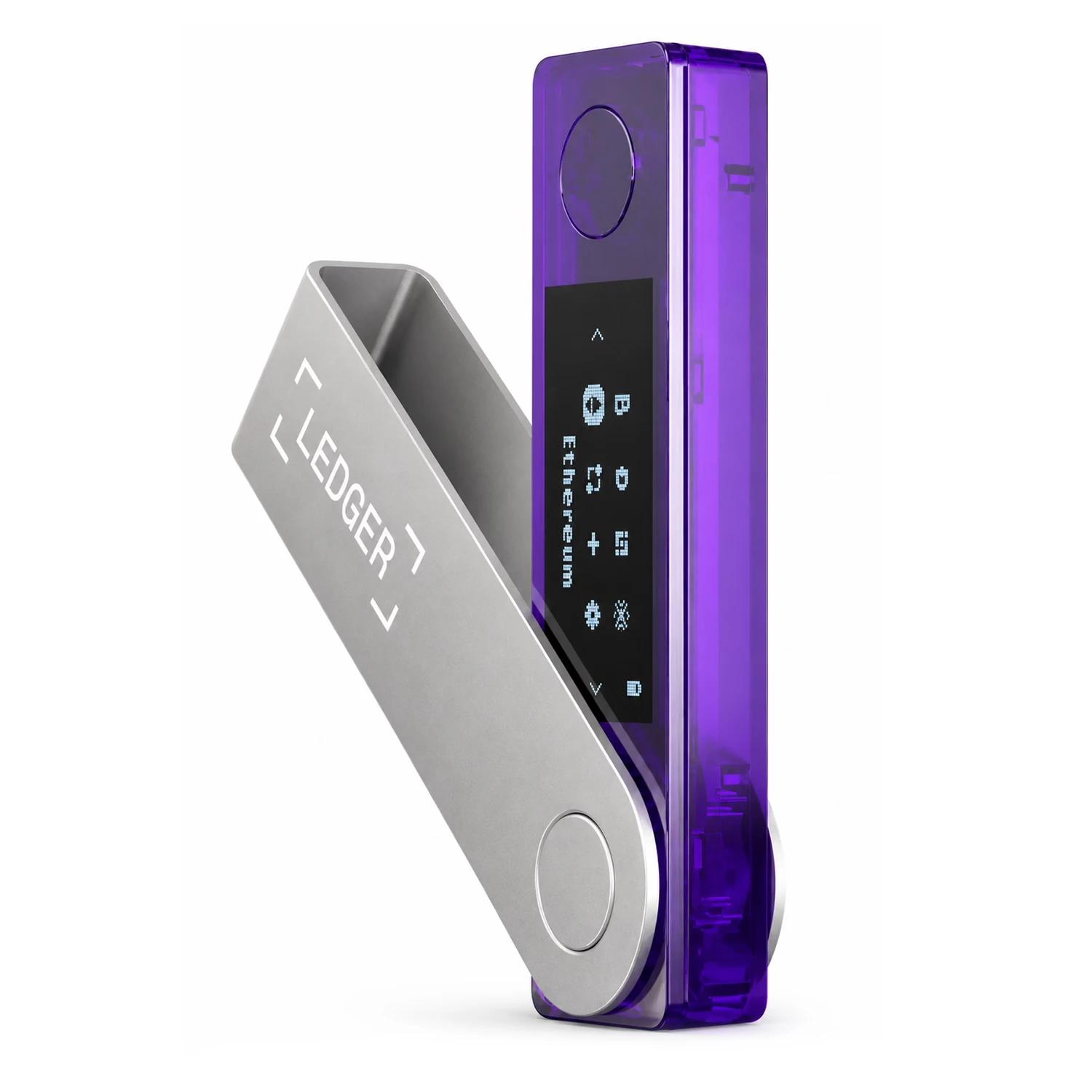 Cartera Para Criptomonedas Ledger Nano X Bluetooth - Morado - Imagen 2